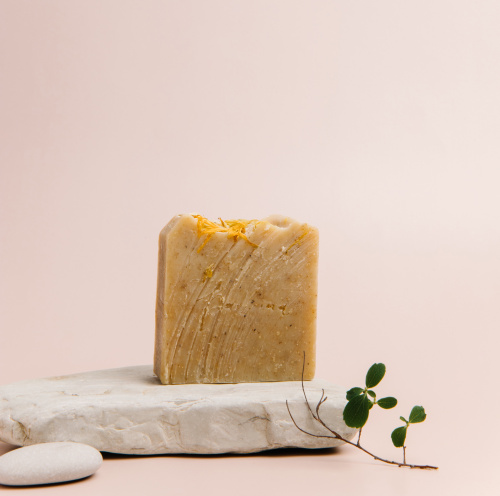 Мыло натуральное "Календула и мед", 100 г