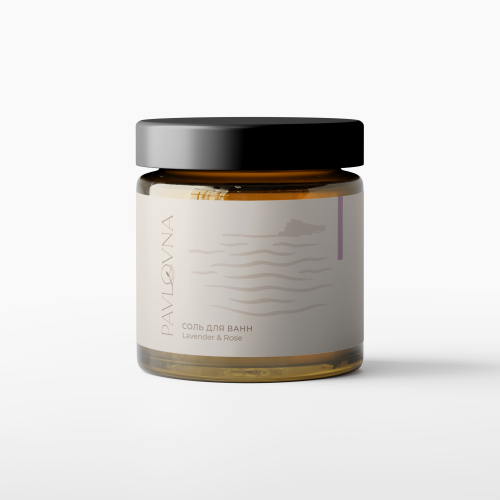 Соль для ванны "Lavender&Rose"