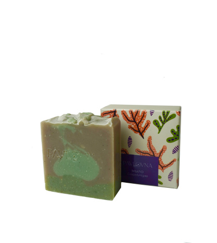 Мыло натуральное "Grape&Algae"
