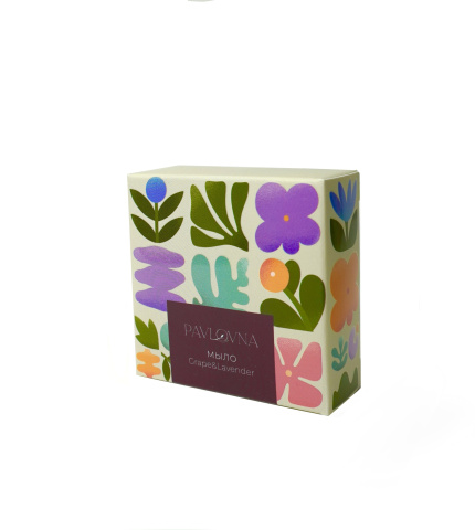 Мыло натуральное "Grape&Lavender"