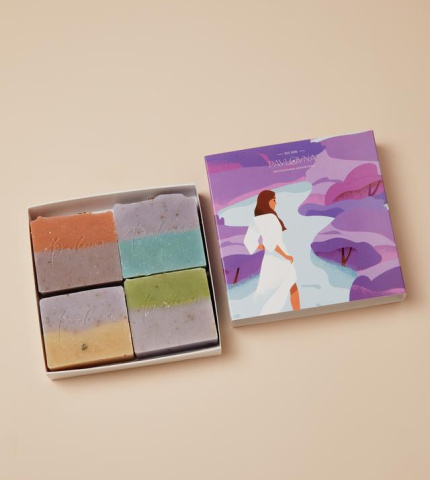 Мыльный набор "Лавандовые истории", 280 г