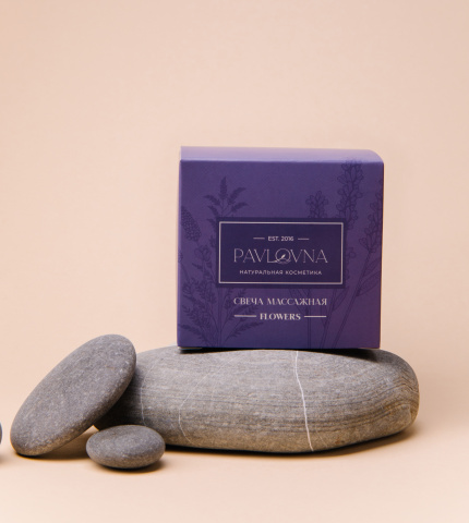 Массажная свеча "Flowers", 70 мл
