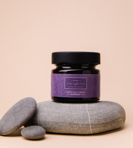 Массажная свеча "Flowers", 70 мл