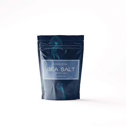 Скраб для тела SEA SALT and SPIRULINA Smelo
