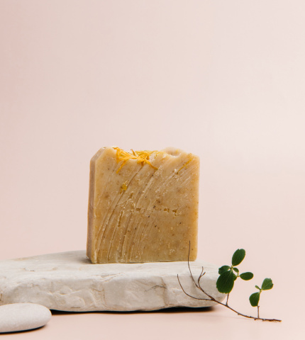 Мыло натуральное "Календула и мед", 100 г