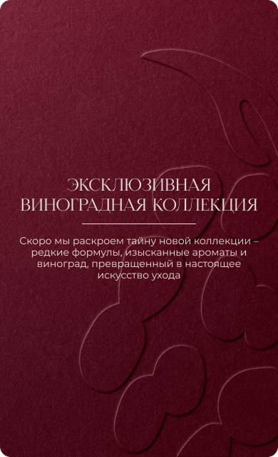 Эксклюзивная виноградная коллекция Эксклюзивная виноградная коллекция